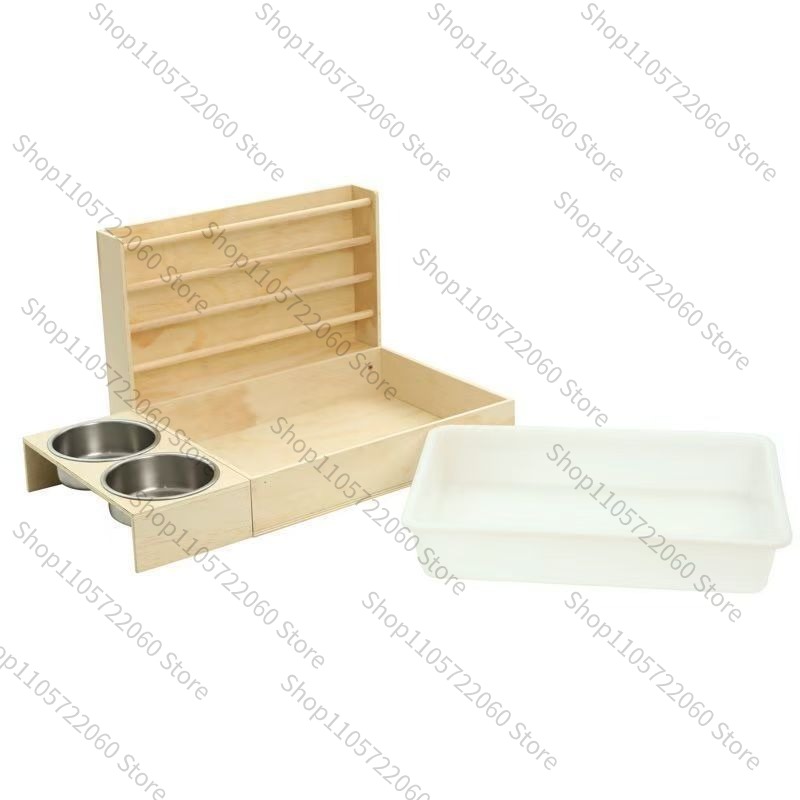 Wooden Rabbit Hay Feeder, Mini - đánh giá và giá Pet Feeders