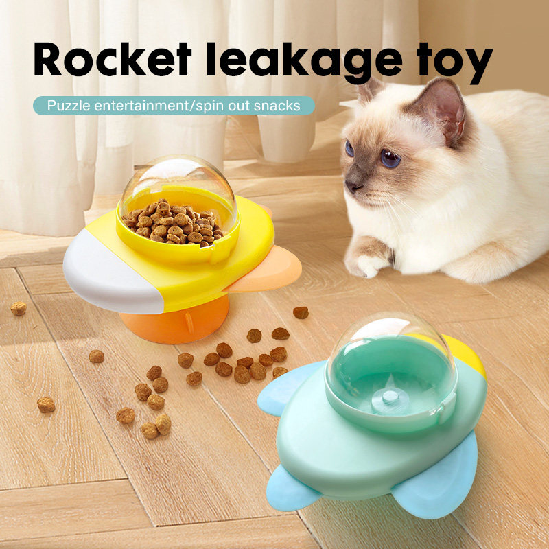Cat Interactive Toys Rotatable - đánh giá và giá Dog Puzzle Feeder Toy