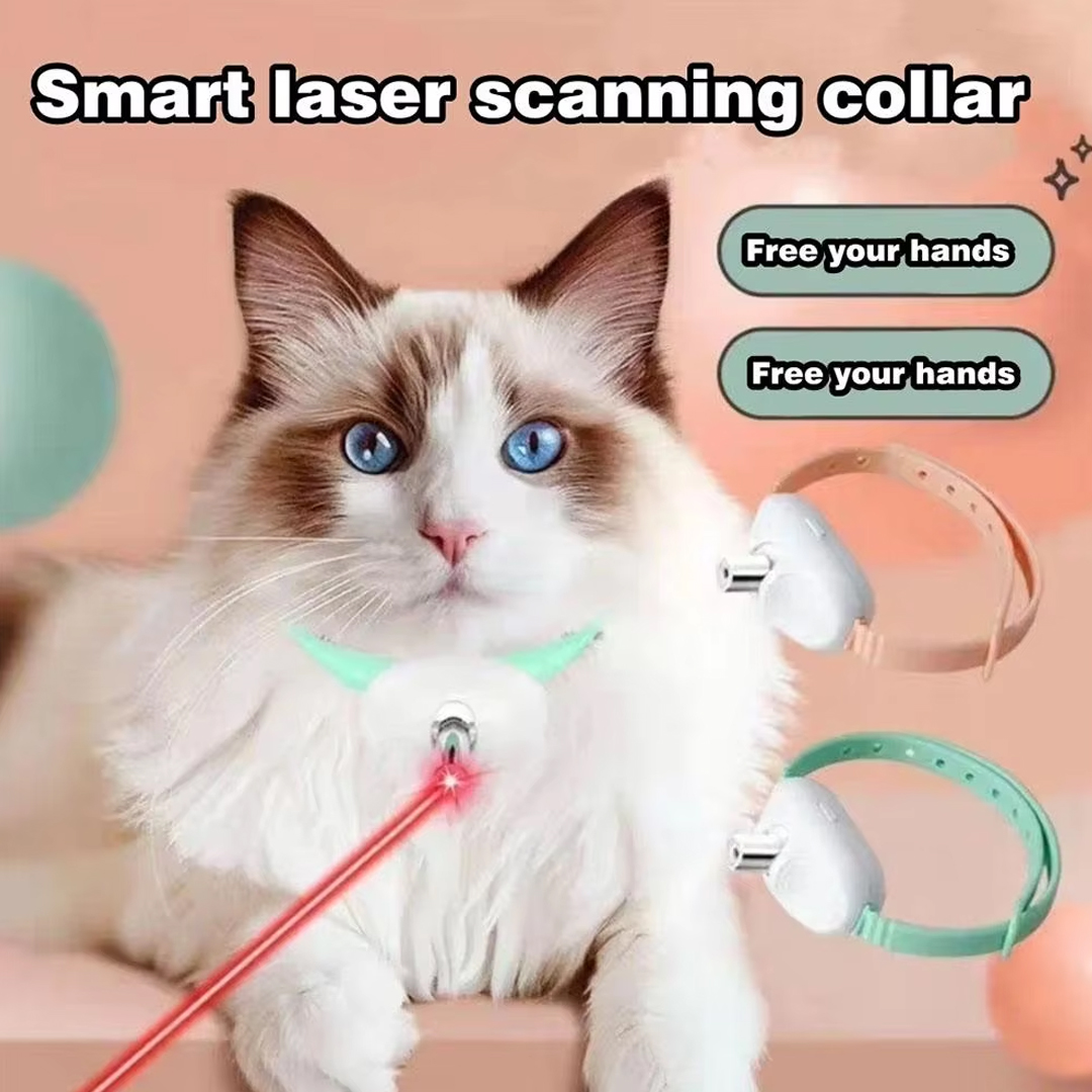 Smart LED Laser Cat Collar Toy - đánh giá và giá Laser Pointer Cat Toy Automatic