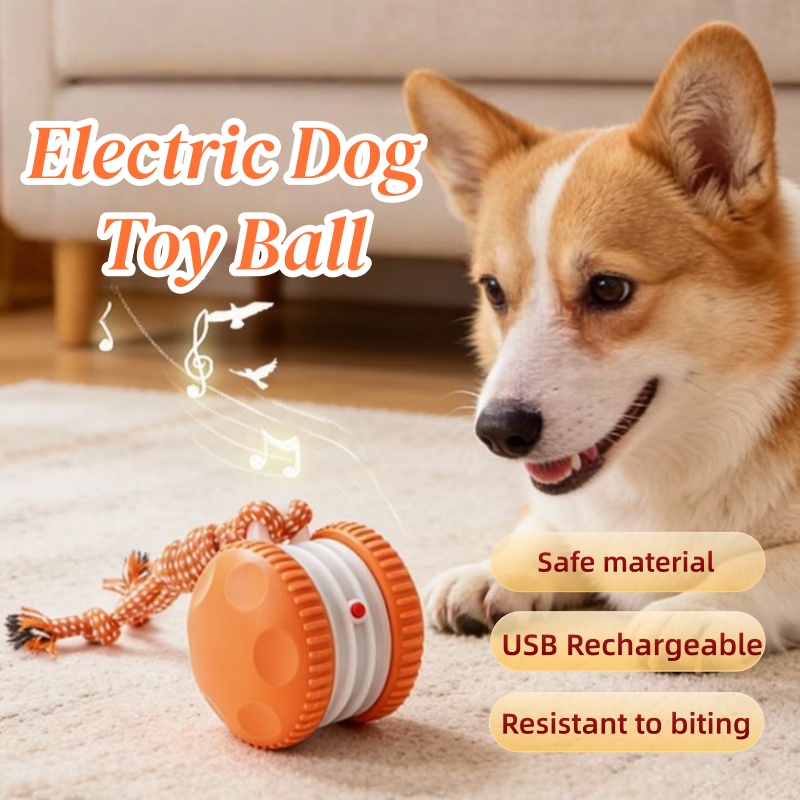 Smart Electric Interactive Pet - đánh giá và giá Automatic Moving Dog Ball