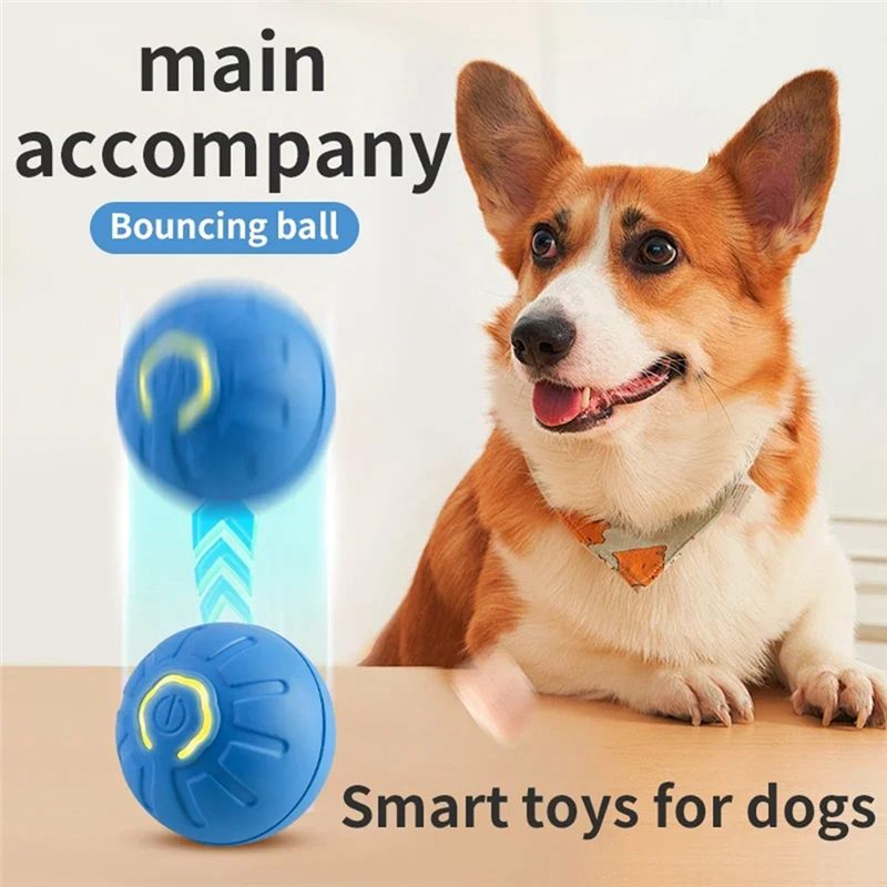 AT84-2PCS Smart Dog Ball Elect - đánh giá và giá Automatic Moving Dog Ball