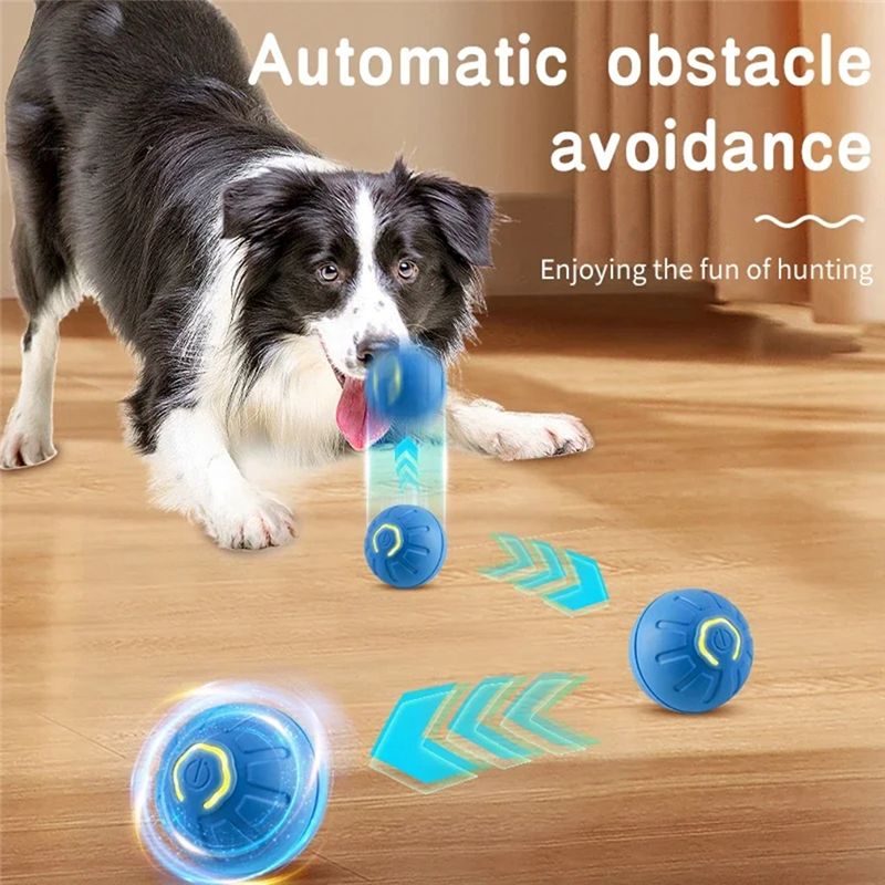 AT84-2PCS Smart Dog Ball Elect - đánh giá và giá Automatic Moving Dog Ball