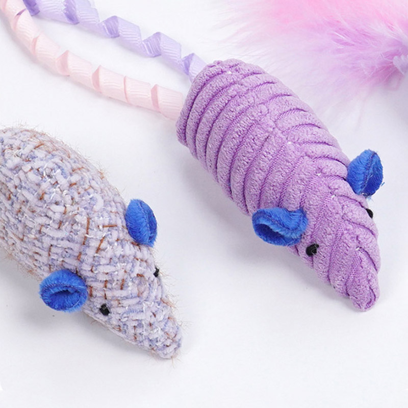 3pcs Realistic Mouse Plush Cat - đánh giá và giá Catnip Interactive Plush Mouse