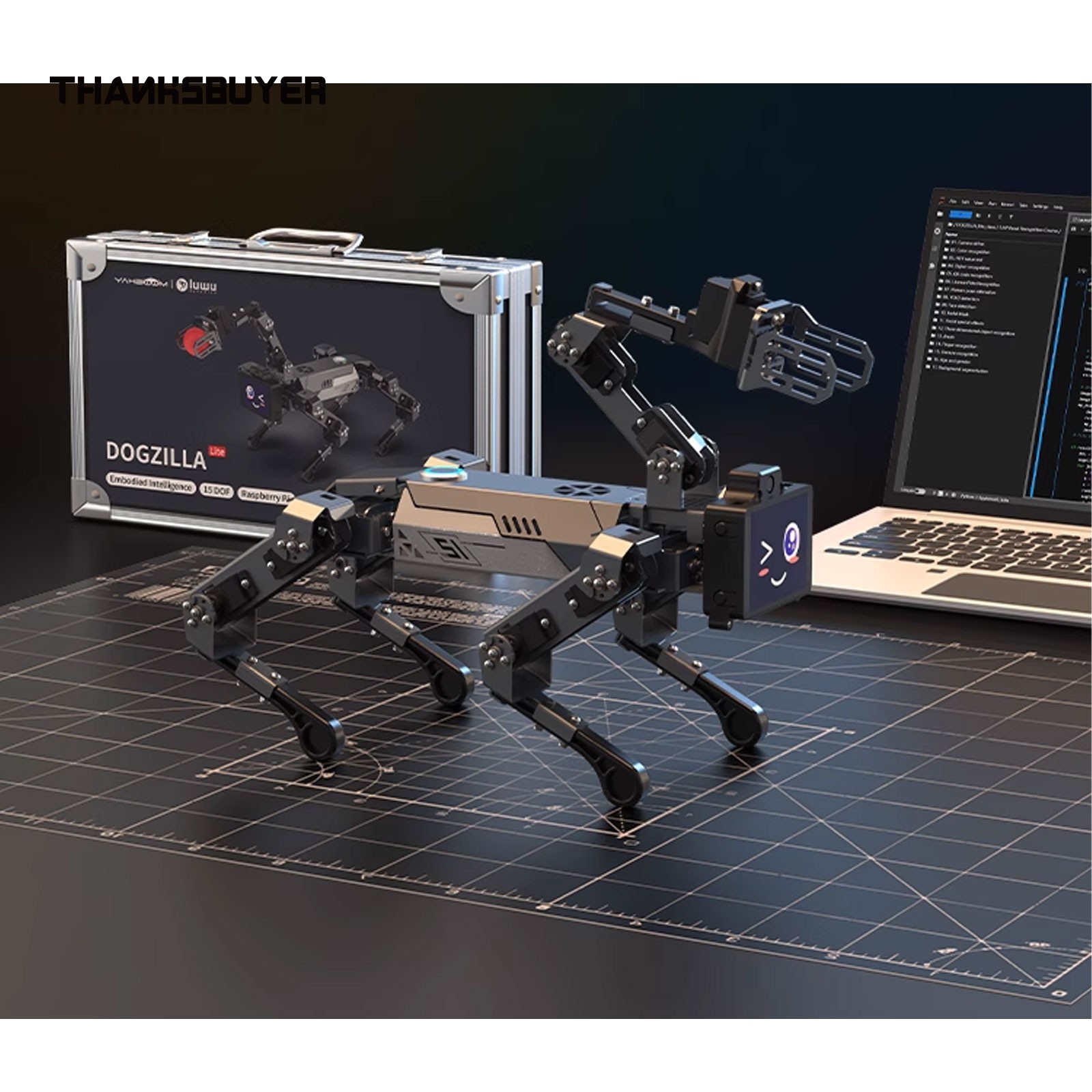 DOGZILLA-Lite 15DOF AI Bionic  - đánh giá và giá Dog Toys