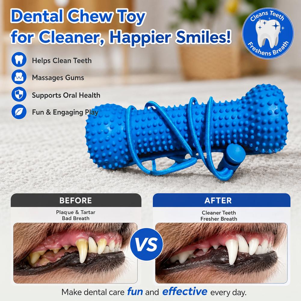 Dog Teeth Cleaning Chew Toy Bi - đánh giá và giá Teeth Cleaning Dog Chew Bone