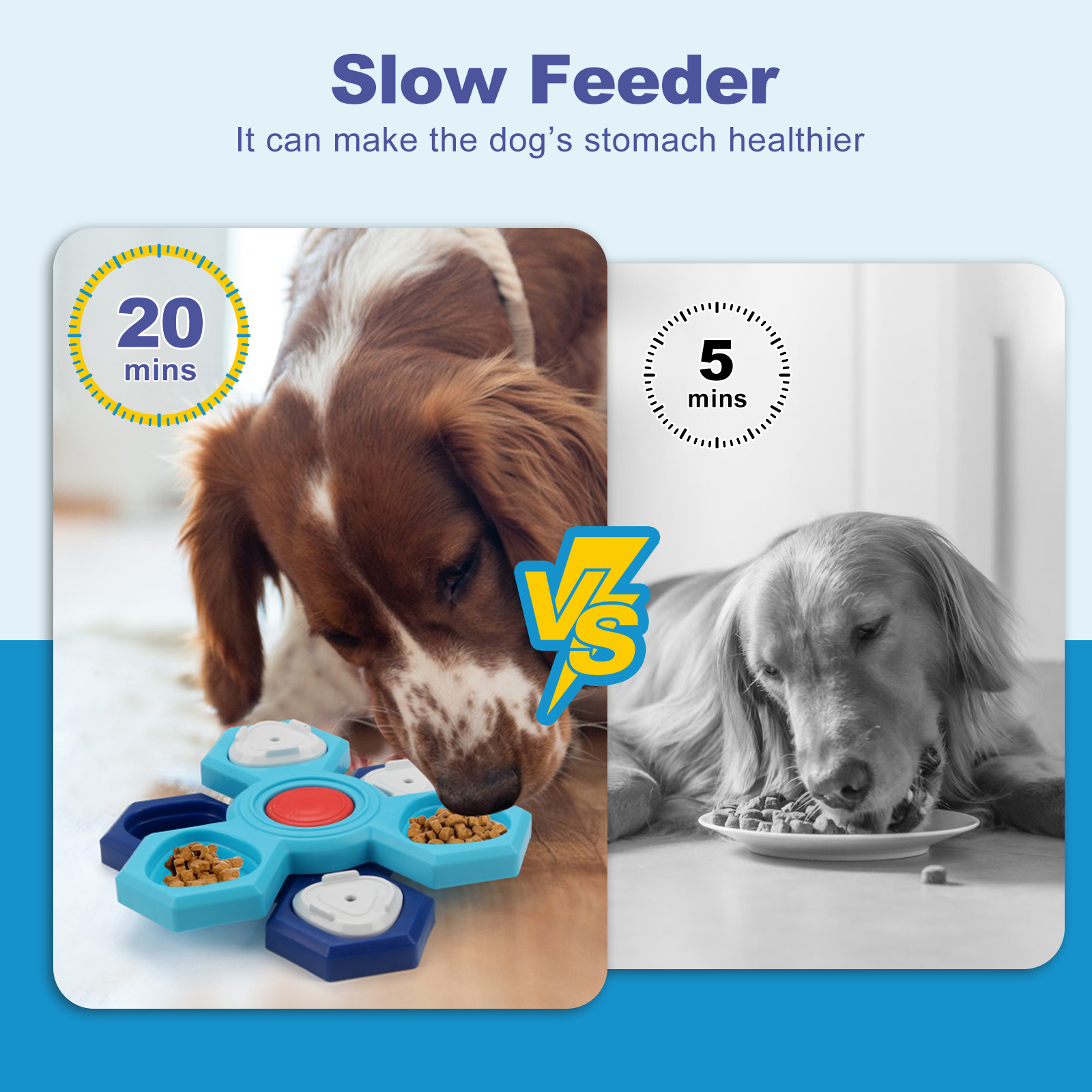 Dog Training Puzzle Toys Slow  - đánh giá và giá Dog Puzzle Feeder Toy