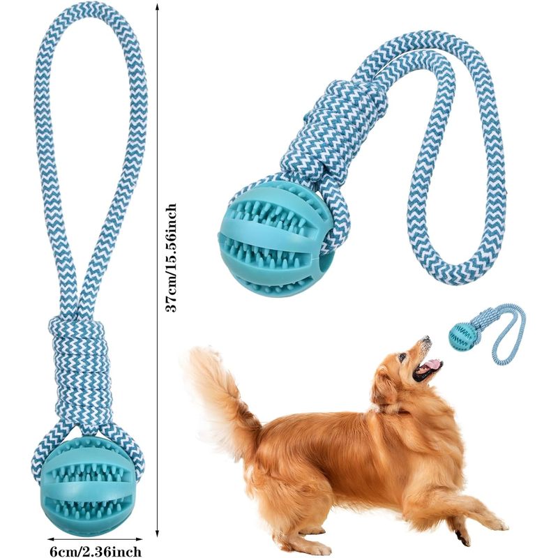 Volumoon Ball on Rope - Indest - đánh giá và giá Indestructible Dog Chew Toy
