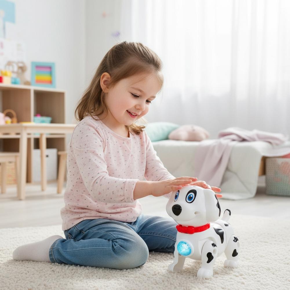 Electric Walking Robot Dog Toy - đánh giá và giá Suction Cup Dog Tug Toy