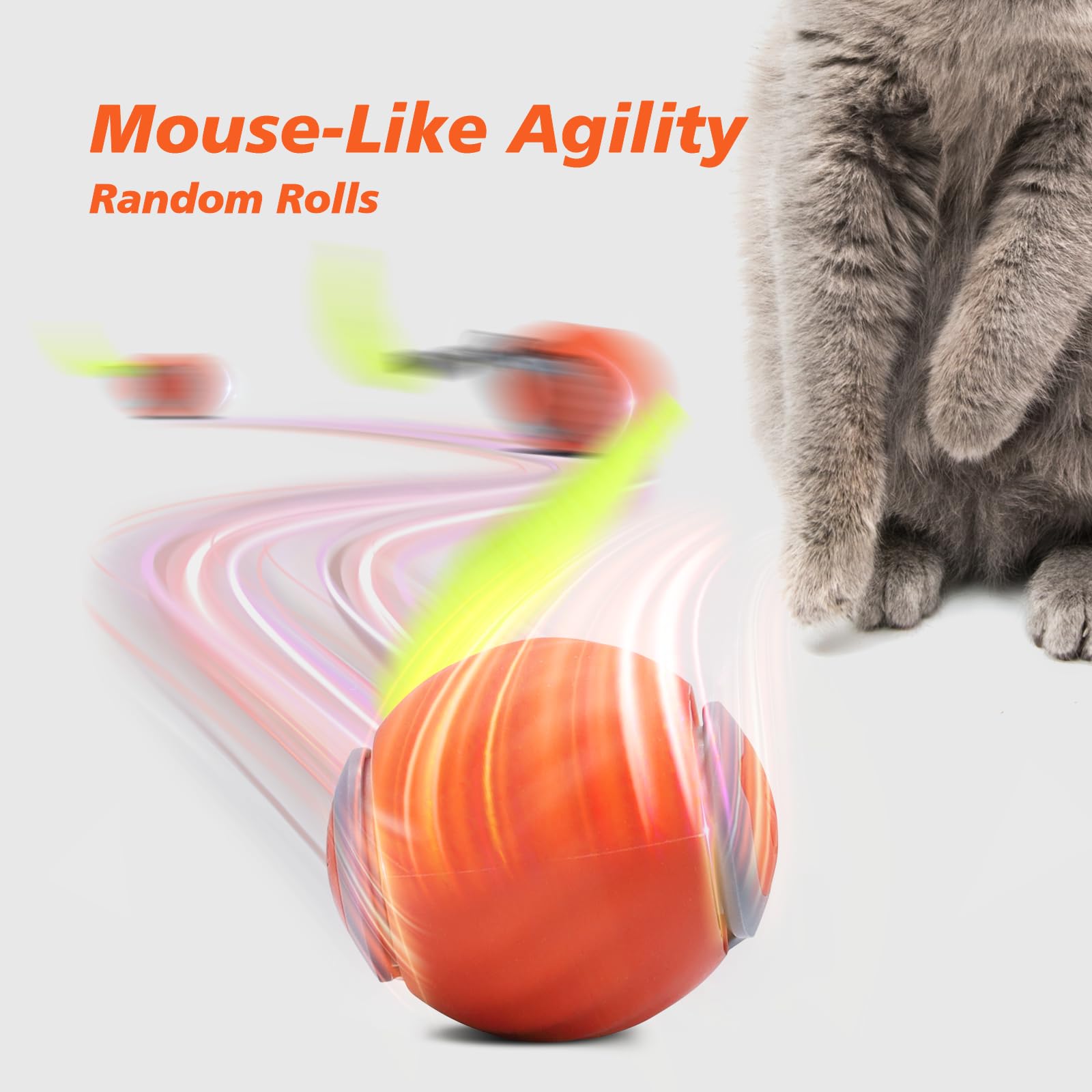 Cat Interactive Ball Toys Auto - đánh giá và giá Automatic Moving Dog Ball