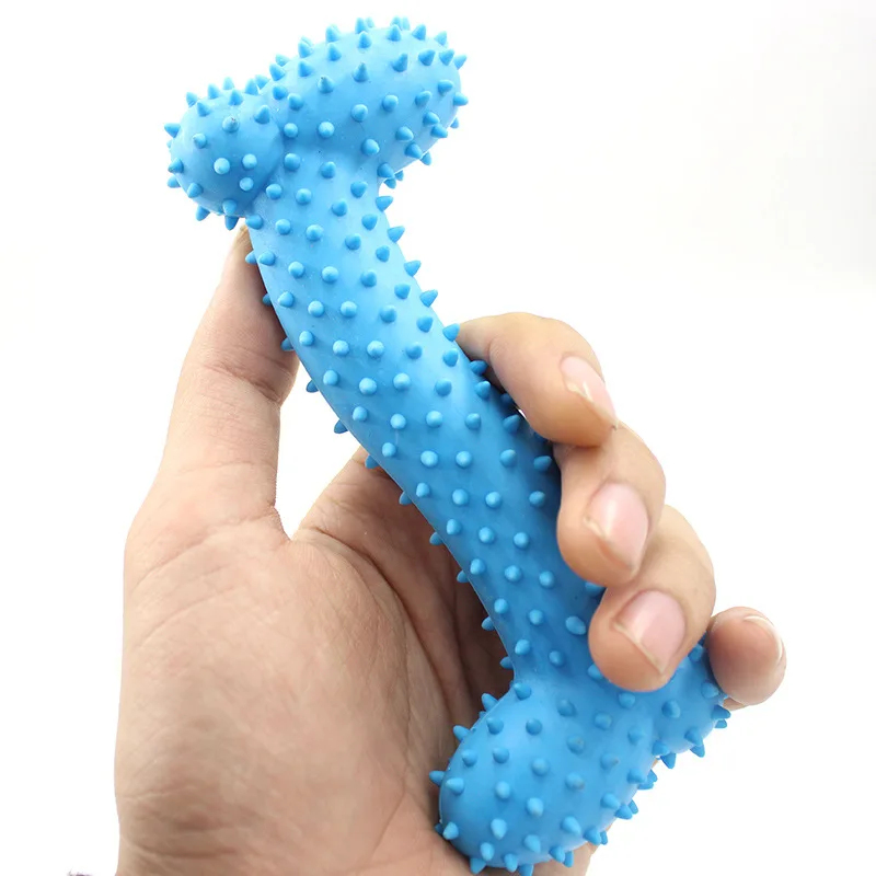 Durable Pet TPR Solid Rubber B - đánh giá và giá Teeth Cleaning Dog Chew Bone