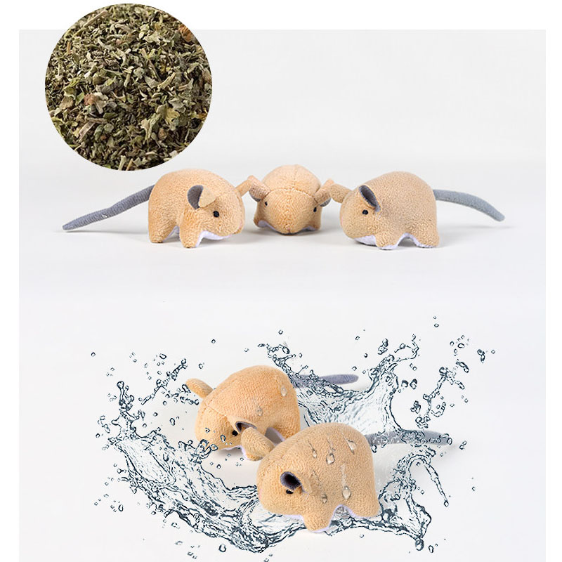 Plush Catnip Mice Toys For Cat - đánh giá và giá Catnip Interactive Plush Mouse