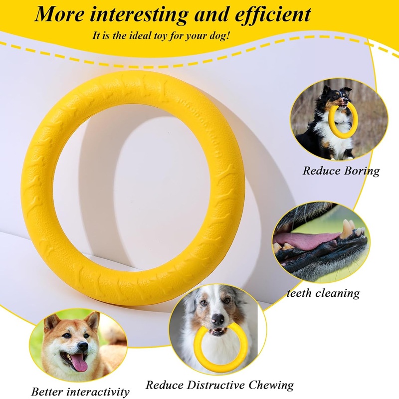 Dog Toys Pet Flying Discs EVA  - đánh giá và giá Flying Disc Dog Training Toy