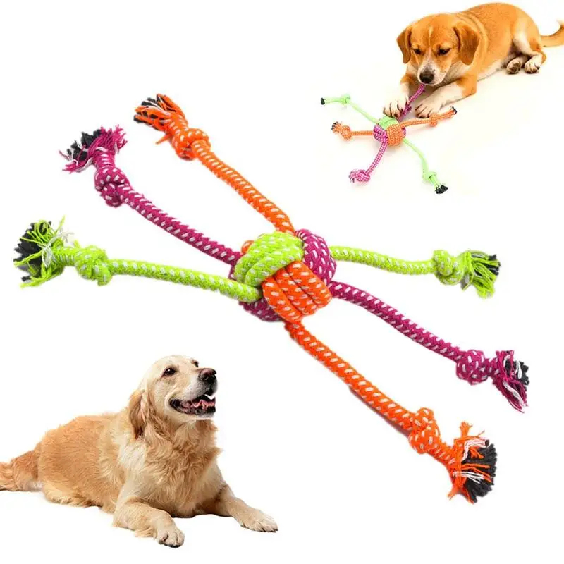 Durable Dog Chew Toy Cotton Ro - đánh giá và giá Dog Rope Toy Aggressive Chewers