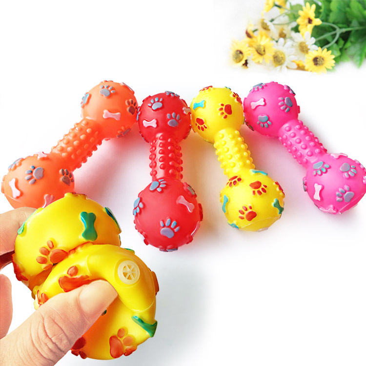 New Pet Dog Squeaky Toy - Dumb - đánh giá và giá Teeth Cleaning Dog Chew Bone