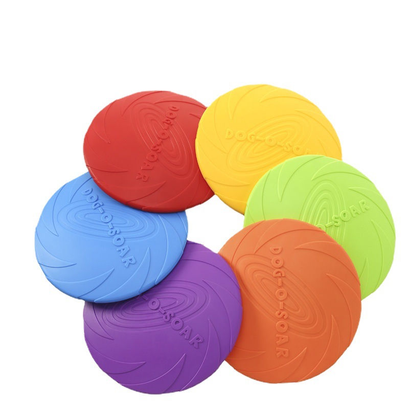 Dog Toys Silicone Flying Disc  - đánh giá và giá Flying Disc Dog Training Toy