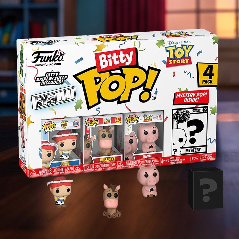 Funko Bitty Pop Toy Story Wood - đánh giá và giá Interactive Squeaky Plush Dog Toy