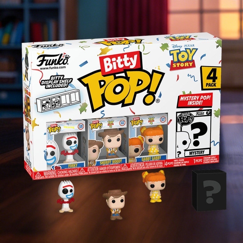 Funko Bitty Pop Toy Story Wood - đánh giá và giá Interactive Squeaky Plush Dog Toy