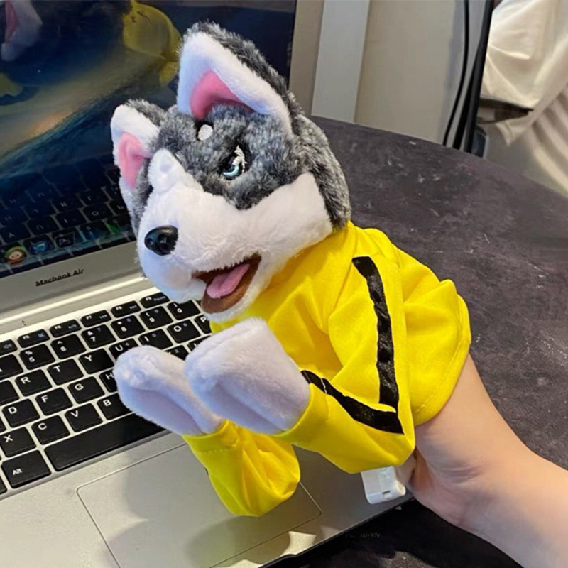 Kid Kung Fu Husky Gloves Toy F - đánh giá và giá Interactive Squeaky Plush Dog Toy