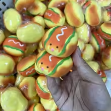 New hot-selling squishy stress - đánh giá và giá Interactive Squeaky Plush Dog Toy