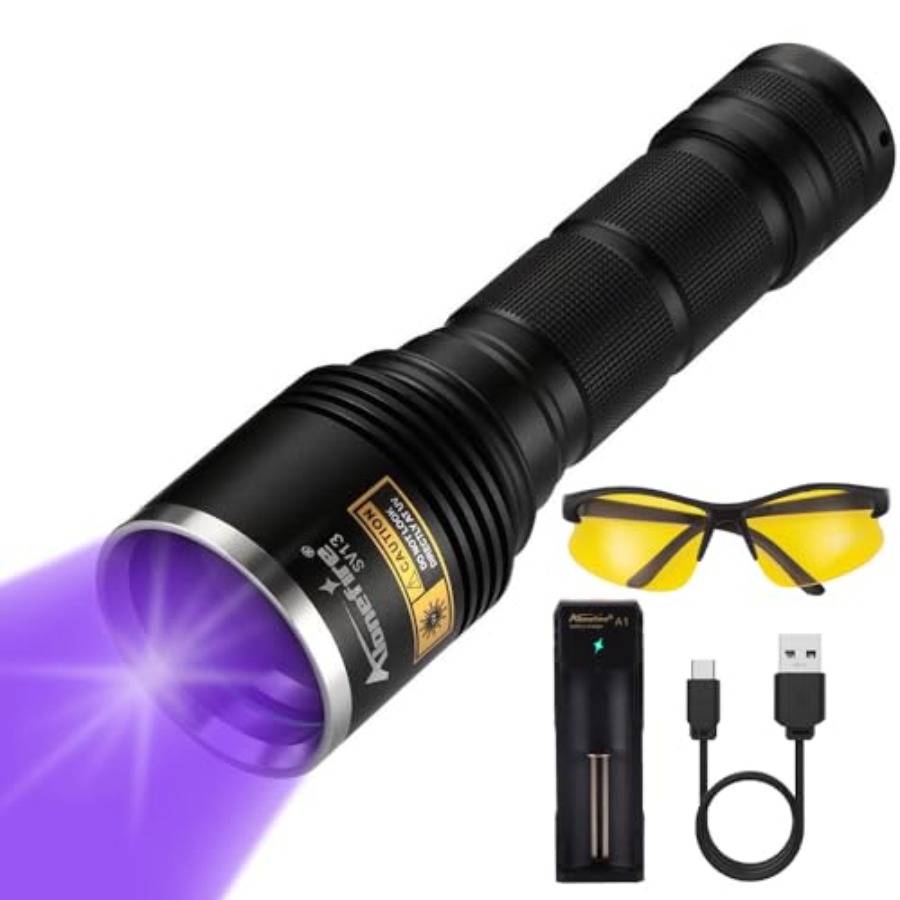SV13 15W 365nm UV Flashlight R - đánh giá và giá Pet Beds