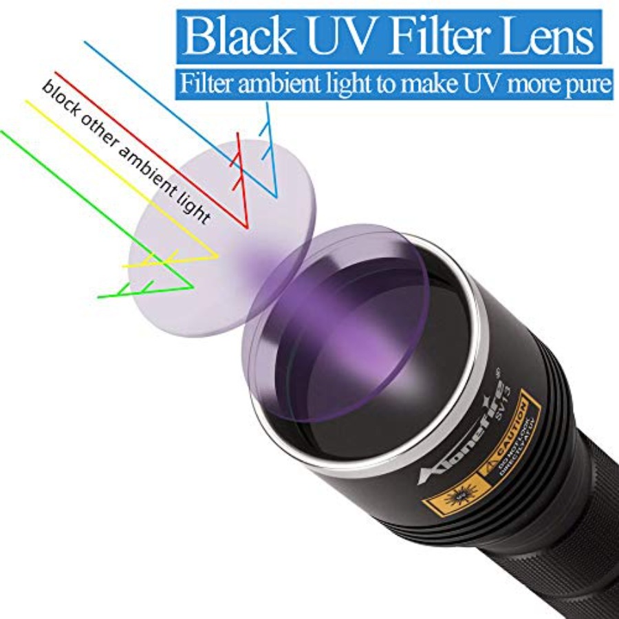 SV13 15W 365nm UV Flashlight R - đánh giá và giá Pet Beds