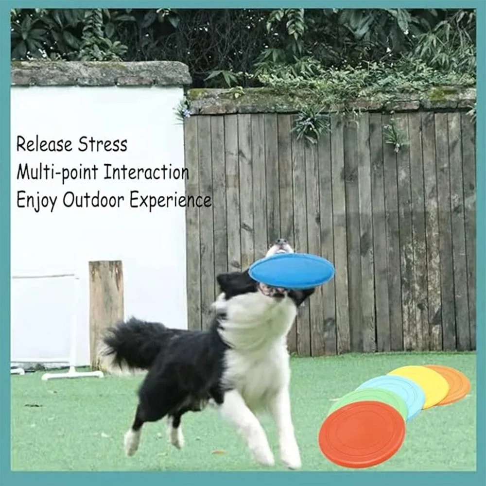 Silicone Flying Saucer Funny D - đánh giá và giá Flying Disc Dog Training Toy